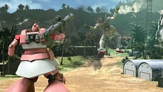 画像ギャラリー No.007のサムネイル画像 / 「ガンダムブレイカー」のカスタマイズをテーマとしたPS Vita「共闘先生」の新テレビCMが明日放送開始。共闘先生が初代ガンダムの姿で登場