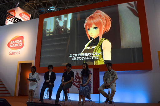 画像ギャラリー No.025のサムネイル画像 / ［TGS 2012］「GOD EATER 2 新コンセプト発表会」詳報。PS Vita版デモプレイや成長する必殺技などが明らかに