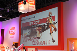 画像ギャラリー No.022のサムネイル画像 / ［TGS 2012］ 「GOD EATER2」に新キャラクター“芦原ユノ”が登場！ yu-yuさんが歌い上げるメインテーマ曲も披露されたステージイベントを紹介 