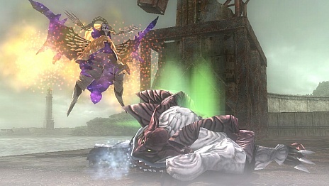 画像ギャラリー No.029のサムネイル画像 / 「GOD EATER 2」，進化するブラッドアーツを改めて紹介。リンドウが追い続けるアラガミ「キュウビ」の存在も明らかに