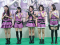［TGS 2012］WeMadeブースにCDデビュー直前の「ベイビーレイズ」が乗り込んだ。22日にも同ブースでライブステージを予定