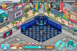 画像ギャラリー No.010のサムネイル画像 / ［TGS 2012］電子の歌姫をスマホでプロデュースだ。iOS/Android向け育成シム「初音ミク ライブステージ プロデューサー」の事前受付登録が開始