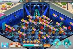 画像ギャラリー No.015のサムネイル画像 / ［TGS 2012］電子の歌姫をスマホでプロデュースだ。iOS/Android向け育成シム「初音ミク ライブステージ プロデューサー」の事前受付登録が開始