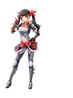画像ギャラリー No.006のサムネイル画像 / 「ボーダーブレイク mobile」,古川未鈴さんのカードが手に入るイベントを開催