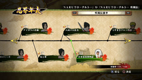 画像ギャラリー No.016のサムネイル画像 / 「NARUTO−ナルト− 疾風伝 ナルティメットストーム3」,原作漫画の歴史を追体験できる「忍界年表モード」や,新たに参戦する忍の情報などが明らかに