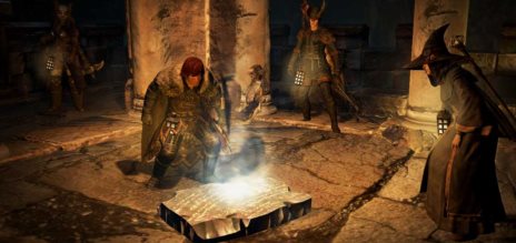 画像ギャラリー No.001のサムネイル画像 / 「Dragon's Dogma: Dark Arisen」黒呪島で散見される石版と覚者達の記憶が次々と刻まれていく墓碑銘（エピタフ）についての情報が公開に