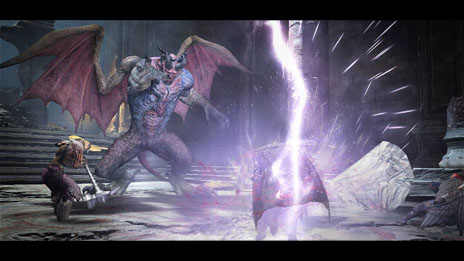 画像ギャラリー No.005のサムネイル画像 / 「Dragon's Dogma: Dark Arisen」，冒険の舞台「黒呪島」の最深部に位置する「死街地」の概要と，モンスター「ダイモーン」の存在が明らかに