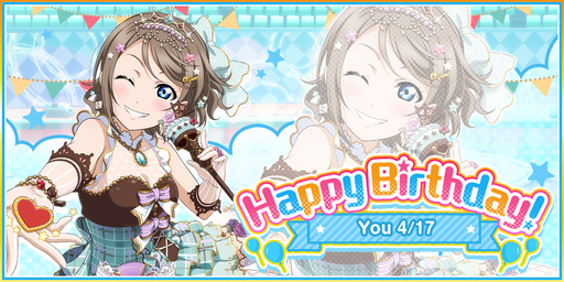 画像ギャラリー No.001のサムネイル画像 / 「ラブライブ!スクールアイドルフェスティバル」,“Aqours渡辺 曜 誕生日記念キャンペーン”を実施