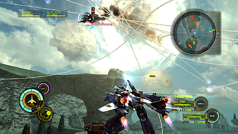 画像ギャラリー No.031のサムネイル画像 / 「マクロス30 〜銀河を繋ぐ歌声〜」はPS3で2013年2月発売。「マクロスF」の1年後の世界を舞台に“オールスター競演”のストーリーが描かれる