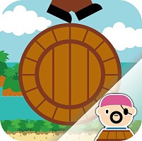 画像ギャラリー No.001のサムネイル画像 / 「黒ひげタル乗り危機一発」スマフォ版が配信。穴5万個「世界黒ひげ」も搭載