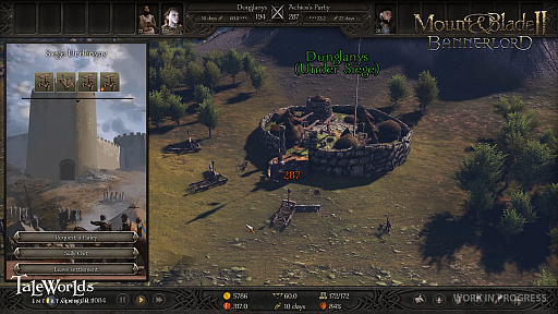 画像ギャラリー No.002のサムネイル画像 / ［gamescom］「Mount & Blade II: Bannerlord」の最新デモが公開。防御側からの視点で攻城戦を描く