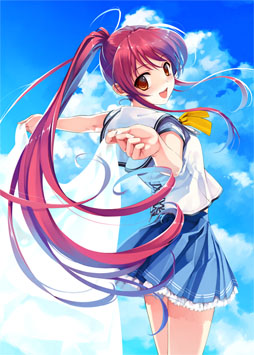 画像ギャラリー No.002のサムネイル画像 / 「水平線まで何マイル？ -ORIGINAL FLIGHT-」が12月20日に発売。PSP版独自のヒロインとなる香椎真澄が登場するほか，新規ストーリーなどを追加