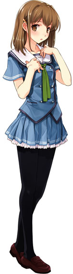 画像ギャラリー No.005のサムネイル画像 / 「水平線まで何マイル？ -ORIGINAL FLIGHT-」が12月20日に発売。PSP版独自のヒロインとなる香椎真澄が登場するほか，新規ストーリーなどを追加