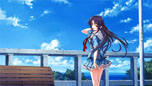 画像ギャラリー No.015のサムネイル画像 / 「水平線まで何マイル？ -ORIGINAL FLIGHT-」が12月20日に発売。PSP版独自のヒロインとなる香椎真澄が登場するほか，新規ストーリーなどを追加