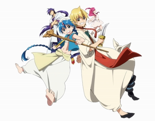 画像ギャラリー No.002のサムネイル画像 / 「マギ はじまりの迷宮」のロゴとキービジュアルが本日公開。「モルジアナ」「ゴルタス」「ジャミル」の3Dモデルも確かめよう