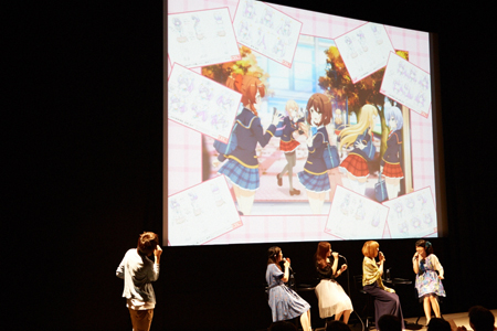画像ギャラリー No.018のサムネイル画像 / アニメ「ガールフレンド(仮)」が2014年秋にテレビ東京系列でオンエア。キャスト達が挨拶したアニメ製作発表会をレポート