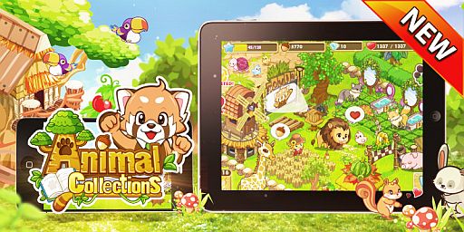 画像ギャラリー No.001のサムネイル画像 / 箱庭系動物育成ゲーム「アニマルコレクション」のAndroid版が無料配信中