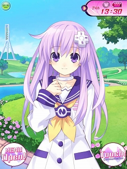 画像ギャラリー No.001のサムネイル画像 / 「神次元アプリ ネプテューヌ」，待受キャラクターに「ネプギア」が登場