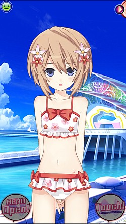 画像ギャラリー No.002のサムネイル画像 / 「神次元アプリ ネプテューヌ」ベールとブランの水着やボイスセットを追加、