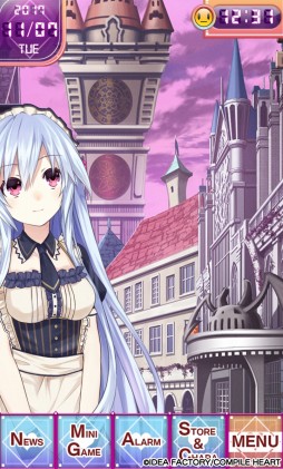 画像ギャラリー No.006のサムネイル画像 / 「まいにちコンパイルハート」，ティアラとリリアのゴシックメイド衣装が追加