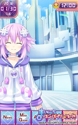 画像ギャラリー No.006のサムネイル画像 / 「まいにちコンパイルハート」,アイドル衣装の追加と新たな背景&BGMセットが登場