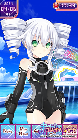 画像ギャラリー No.004のサムネイル画像 / 「まいにちコンパイルハート」にブラックシスターが新登場