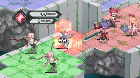画像ギャラリー No.032のサムネイル画像 / 「ディスガイア D2」戦闘マップ上の効果「ジオエフェクト」や，オープニングアニメの一部を紹介。出演声優陣からのコメントも
