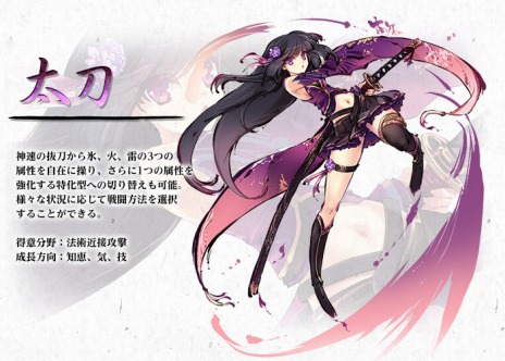 画像ギャラリー No.002のサムネイル画像 / 「PRIDE OF SOUL -舞翔伝-」，新武器「太刀」や新マップを追加する大型アップデートが本日実装。各種キャンペーンもスタートだ