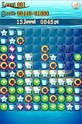 画像ギャラリー No.007のサムネイル画像 / 簡単操作のパズルゲーム「Aqua Jewel Hunt」が配信。100万点を目指そう