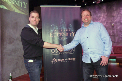 画像ギャラリー No.001のサムネイル画像 / ［GDC 2014］ParadoxがObsidianの新作RPG「Pillars of Eternity」のパブリッシング権利を獲得