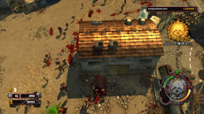画像ギャラリー No.009のサムネイル画像 / Xbox 360版「Zombie Driver HD」が配信中。街を占拠したゾンビ達を倒しまくって生存者を救出しよう