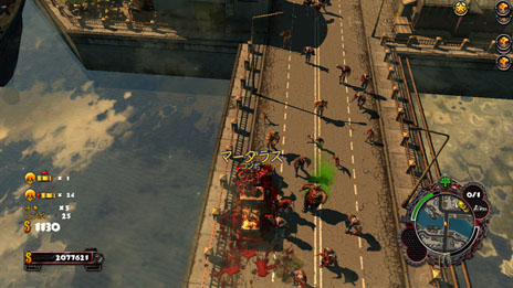 画像ギャラリー No.010のサムネイル画像 / Xbox 360版「Zombie Driver HD」が配信中。街を占拠したゾンビ達を倒しまくって生存者を救出しよう