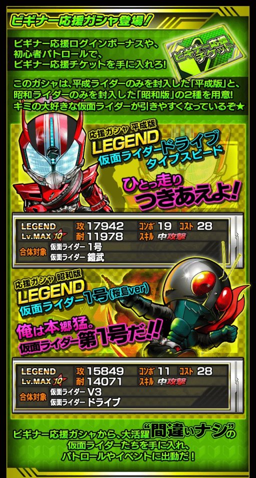 画像ギャラリー No.008のサムネイル画像 / 「仮面ライダーライダバウト!」,ビギナー応援キャンペーンを実施