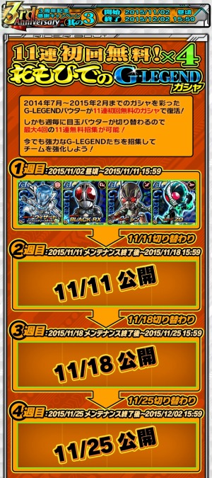 画像ギャラリー No.004のサムネイル画像 / 「仮面ライダー ライダバウト！」1日1答クイズなど3周年感謝キャンペーンを実施
