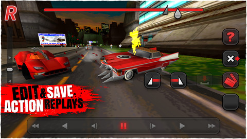 画像ギャラリー No.002のサムネイル画像 / 伝説のカルトレースゲーム「Carmageddon」（カーマゲドン）がiOSアプリとなって登場