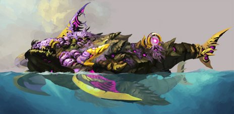 画像ギャラリー No.020のサムネイル画像 / 「シャイニング・アーク」アルカディア島に現れる海賊達や，海賊船との戦い方を紹介。海上に出現する「異形の巨像（ネフィリム）」も公開に