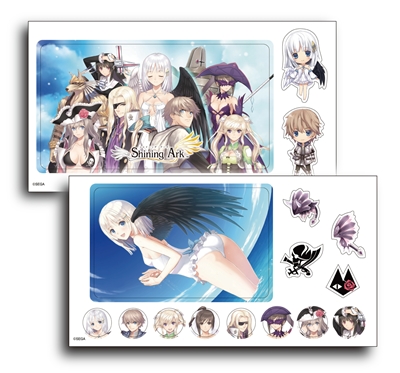 画像ギャラリー No.005のサムネイル画像 / 好みの絵柄に変更可能な「万能着せ替えポーチ」などのグッズがセットになった「シャイニング・アーク アクセサリーセット」の詳細が公開に
