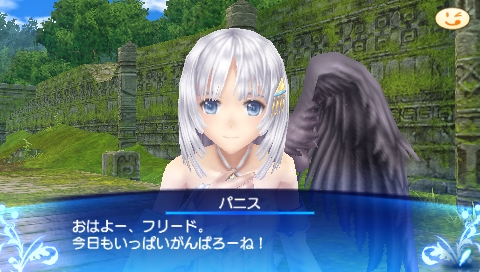 画像ギャラリー No.008のサムネイル画像 / 「シャイニング・アーク」の片翼の天使,パニス・アンジェリクスがチョコを持って4Gamer編集部に降り立った。発売間近に彼女の魅力を再チェックだ