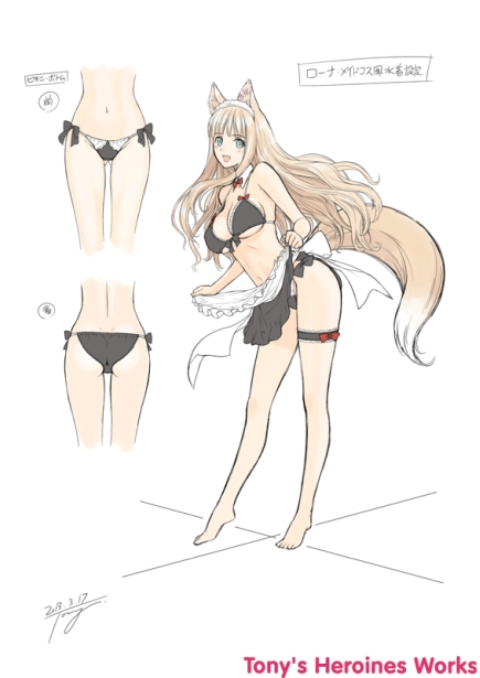 画像ギャラリー No.010のサムネイル画像 / 月刊HobbyJAPAN「Tony'sヒロインワークス」連動インタビュー。美少女絵師・Tony氏に聞く，これまでとこれから（前編）