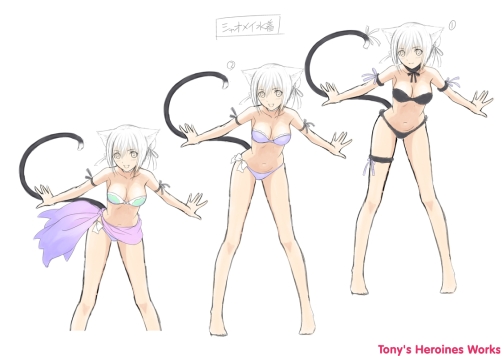 画像ギャラリー No.011のサムネイル画像 / 月刊HobbyJAPAN「Tony'sヒロインワークス」連動インタビュー。美少女絵師・Tony氏に聞く，これまでとこれから（前編）