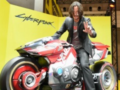 ［TGS 2019］「サイバーパンク2077」の出展ブースにキアヌ・リーブスさんがサブライズ来場。インタビューが公開に