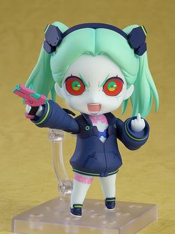 画像ギャラリー No.002のサムネイル画像 / デフォルメフィギュアでもブチギレる。アニメ「サイバーパンク エッジランナーズ」．レベッカのねんどろいどが2024年3月に発売決定