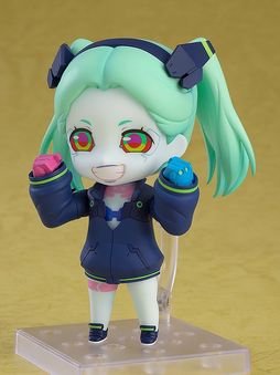 画像ギャラリー No.003のサムネイル画像 / デフォルメフィギュアでもブチギレる。アニメ「サイバーパンク エッジランナーズ」．レベッカのねんどろいどが2024年3月に発売決定