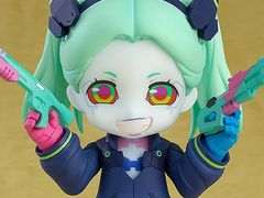 デフォルメフィギュアでもブチギレる。アニメ「サイバーパンク エッジランナーズ」．レベッカのねんどろいどが2024年3月に発売決定