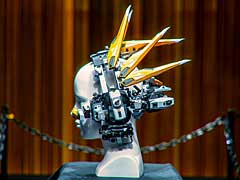 「サイバーパンク2077」のオフラインイベントでは，会場がナイトシティに＆造形作家IKEUCHI氏にサイバーパンク観を聞いた