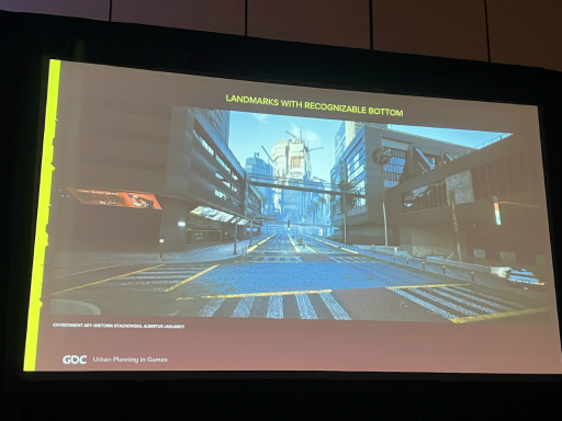 画像ギャラリー No.008のサムネイル画像 / ［GDC 2024］「サイバーパンク2077」の街づくりは現実の都市計画と変わらない。“生きている街”ナイトシティはいかにして作られたのか