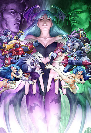 画像ギャラリー No.003のサムネイル画像 / HD化された“ヴァンパイア”シリーズ2作品のパック「ヴァンパイア リザレクション」は2013年2月7日に2990円で発売。オンライン対戦にも対応
