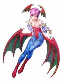 画像ギャラリー No.008のサムネイル画像 / 「ヴァンパイア リザレクション」,リリスとフォボスの紹介ムービーが公開。各キャラの戦いの様子を確認