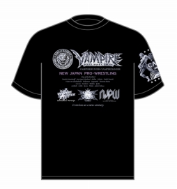 画像ギャラリー No.002のサムネイル画像 / 「ヴァンパイア リザレクション」新日本プロレスとのコラボTシャツが発売