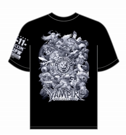 画像ギャラリー No.003のサムネイル画像 / 「ヴァンパイア リザレクション」新日本プロレスとのコラボTシャツが発売
